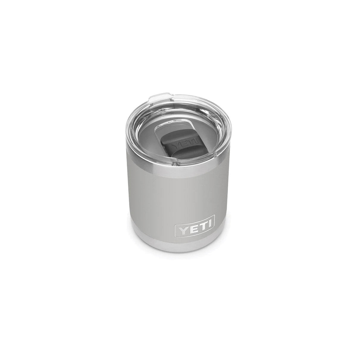 YETI Rambler 21071500472 10 OZ Lowball with Magslider Lid, Vacuum Insulated, Stainless Steel, Granite Gray