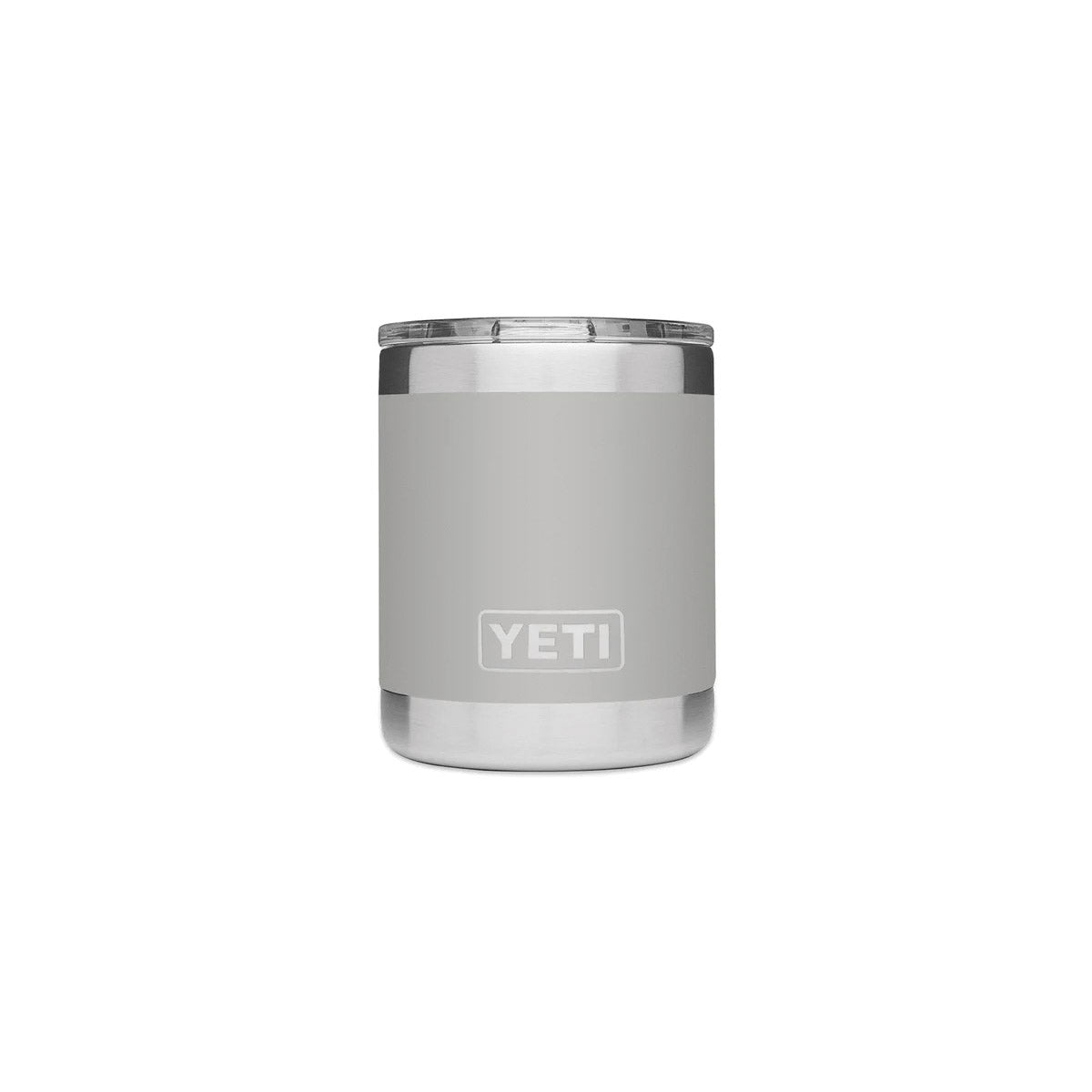 YETI Rambler 21071500472 10 OZ Lowball with Magslider Lid, Vacuum Insulated, Stainless Steel, Granite Gray
