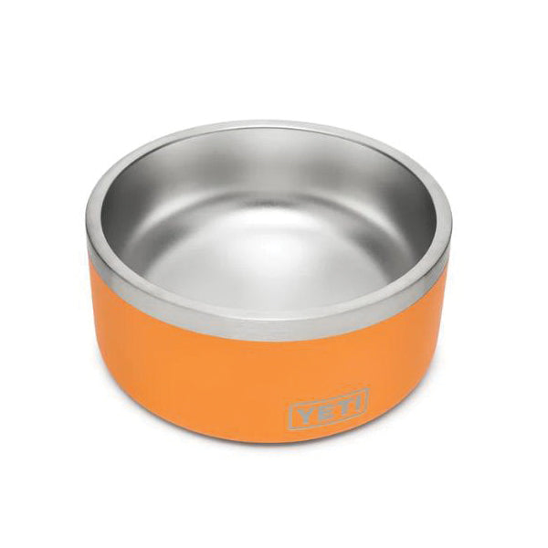 YETI Boomer 21071500499 Dog Bowl, 6-3/4 in Dia, 4 Cup Volume, Stainless Steel, King Crab Orange