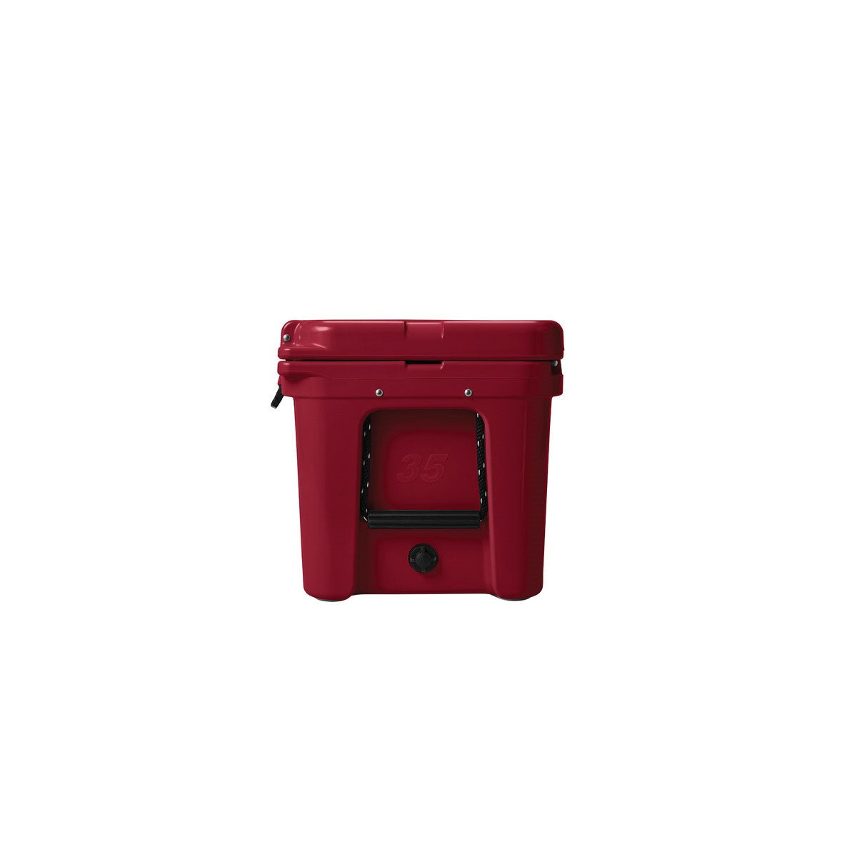 YETI Tundra 35 Series 10035280000 Chest Cooler, 21 Can Cooler, Plastic/Polyurethane Foam, Harvest Red