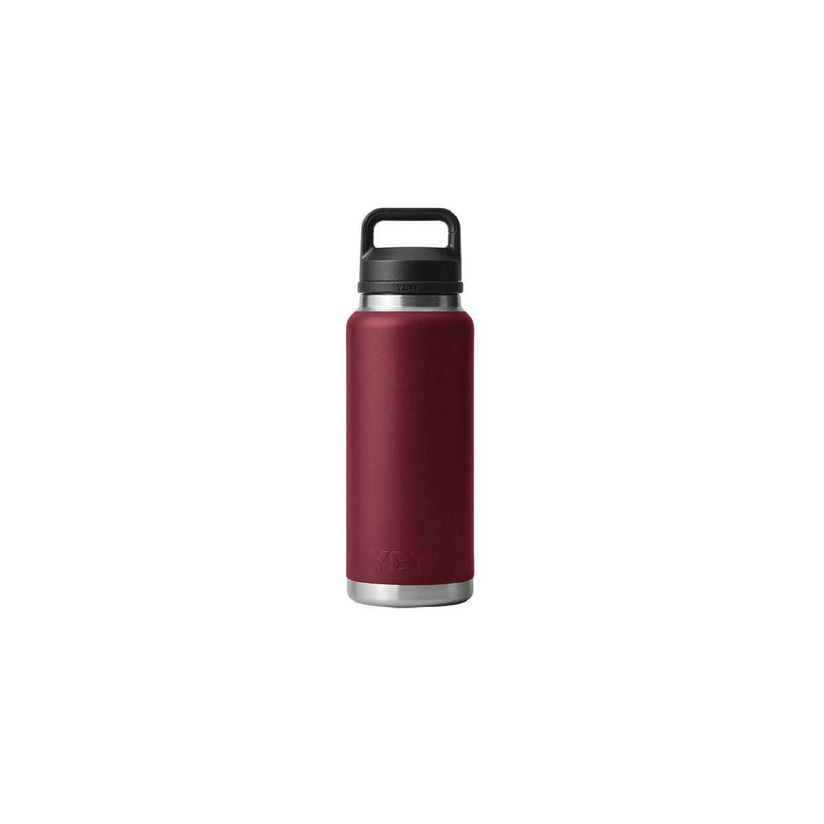 YETI Rambler 21071500672 Vacuum Insulated Bottle with Chug Cap, 36 oz Capacity, Stainless Steel, Harvest Red