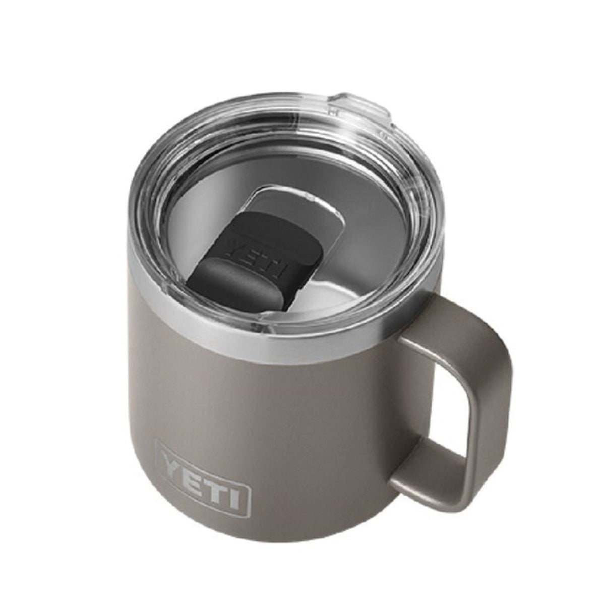 YETI Rambler Series 21071500680 Mug with MagSlider Lid, 14 oz Capacity, 18/8 Stainless Steel, Sharptail Taupe, Insulated