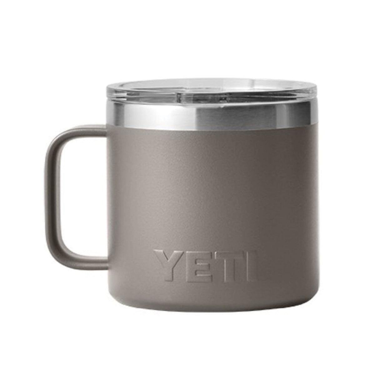 YETI Rambler Series 21071500680 Mug with MagSlider Lid, 14 oz Capacity, 18/8 Stainless Steel, Sharptail Taupe, Insulated