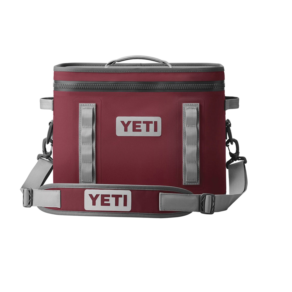 YETI Hopper Flip 18 Series 18060130077 Personal Cooler, 20 Can Cooler, Nylon/Rubber Foam, Harvest Red