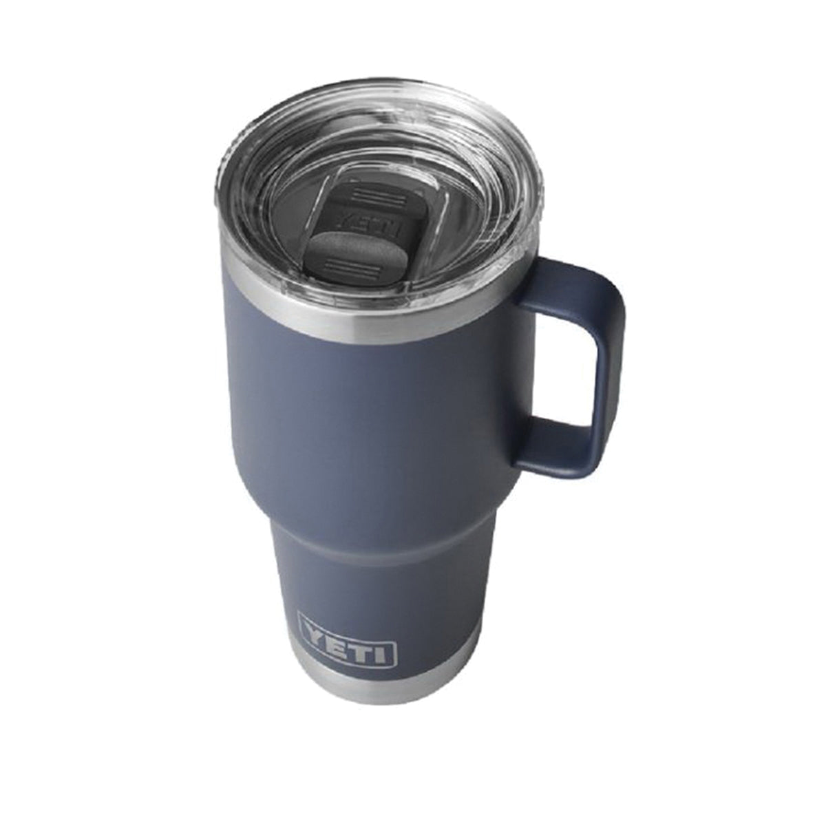 YETI Rambler Series 21071500731 Travel Mug with Stronghold Lid, 30 oz Capacity, Twist-On, Twist-Off Lid, Stainless Steel