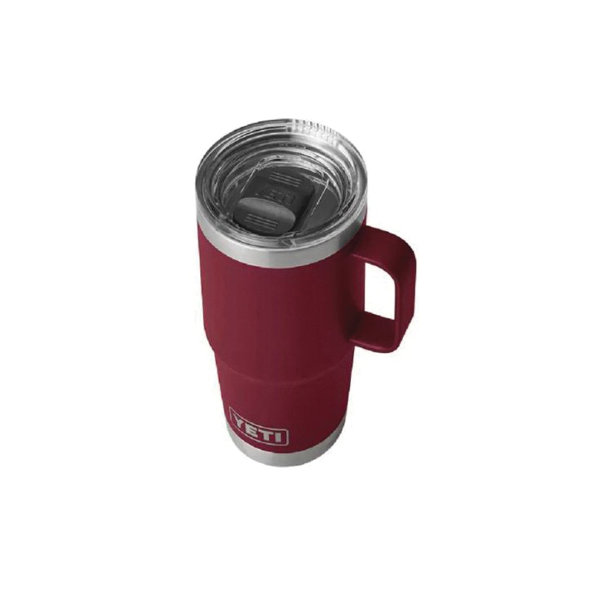 YETI Rambler Series 21071500667 Travel Mug with Stronghold Lid, 20 oz Capacity, Twist-On, Twist-Off Lid, Stainless Steel