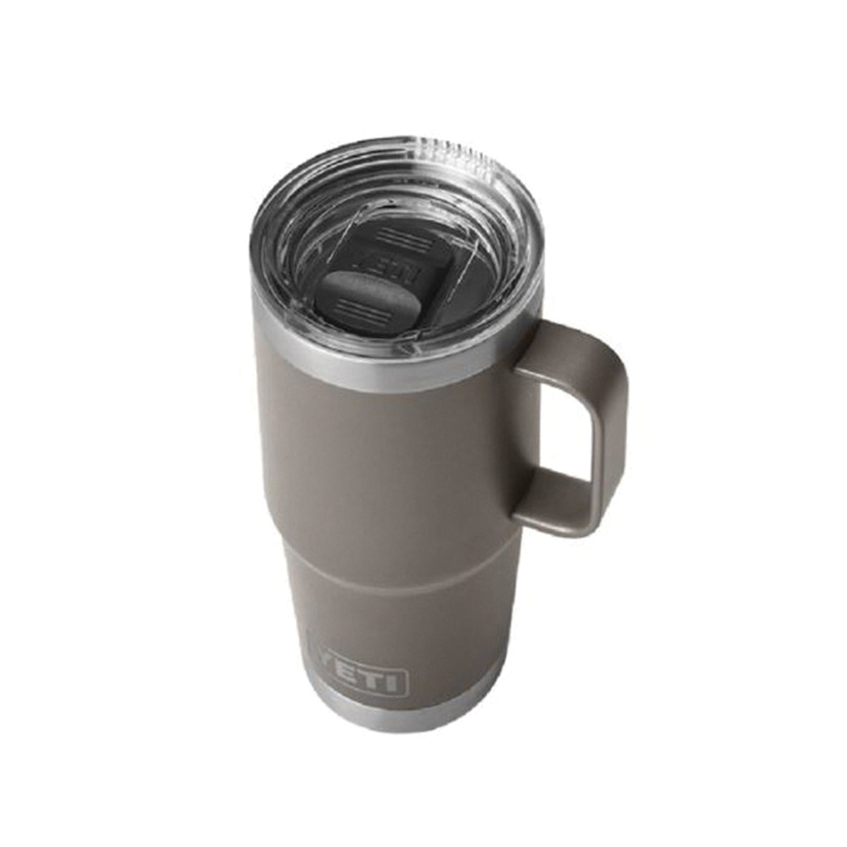 YETI Rambler Series 21071500686 Travel Mug with Stronghold Lid, 20 oz Capacity, Twist-On, Twist-Off Lid, Stainless Steel