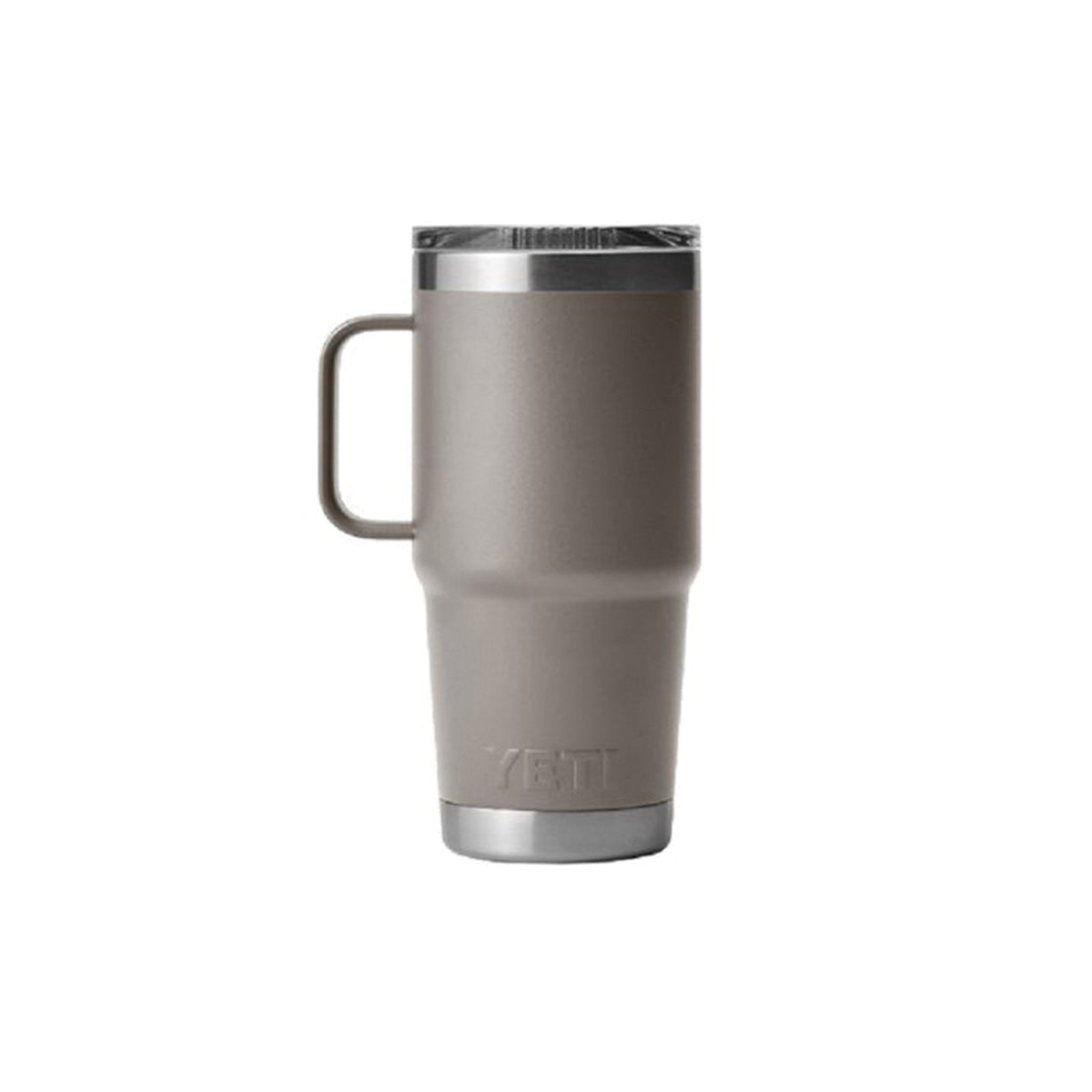 YETI Rambler Series 21071500686 Travel Mug with Stronghold Lid, 20 oz Capacity, Twist-On, Twist-Off Lid, Stainless Steel