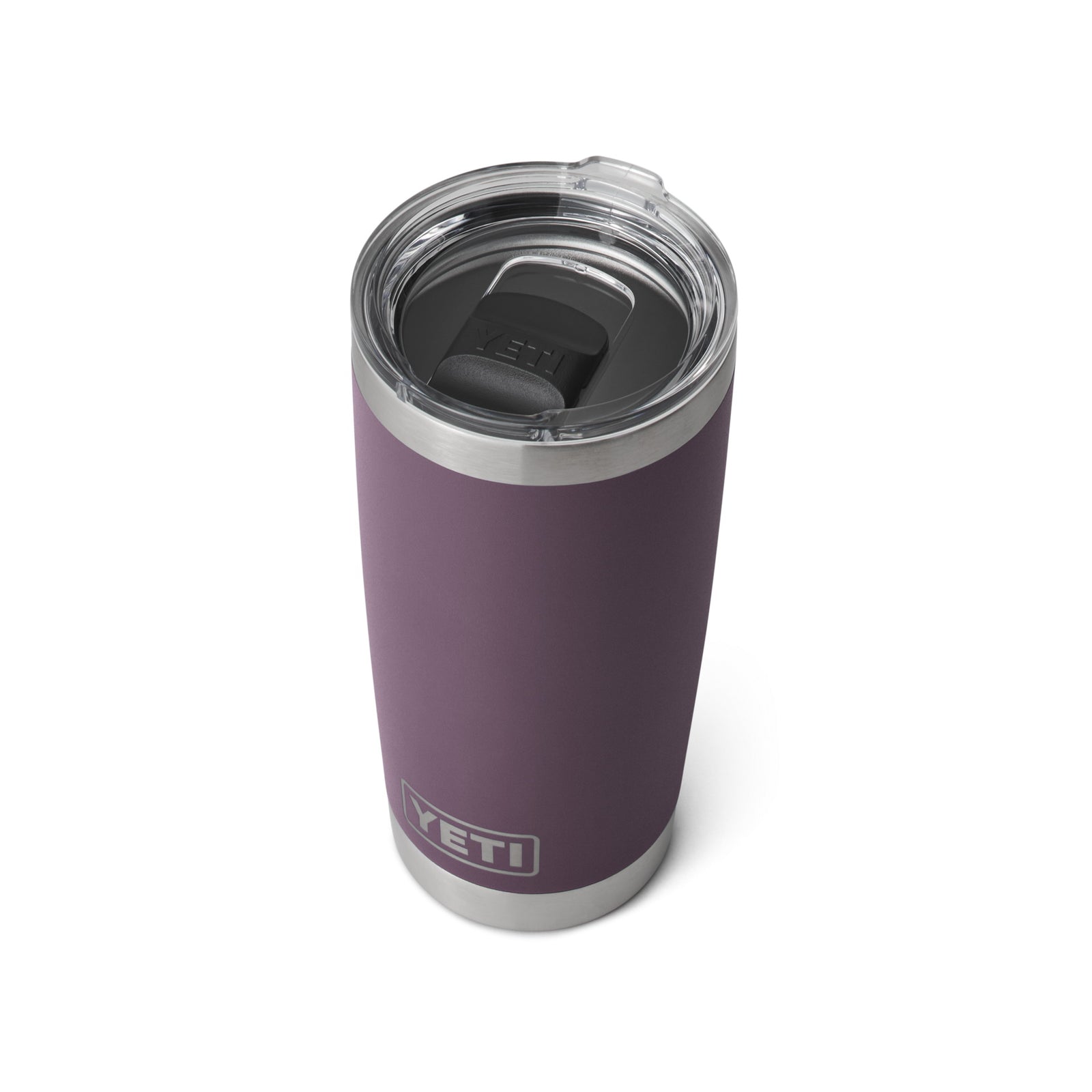 YETI Rambler 21071501122 Tumbler, 20 oz Capacity, Magslider Lid, Stainless Steel, Nordic Purple, Insulated