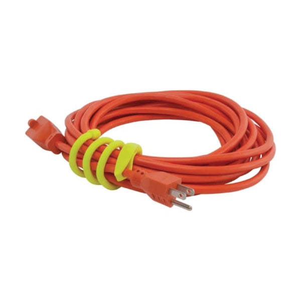 Gear Tie GTK12-33-2R7 Twist Tie, Rubber, Neon Yellow