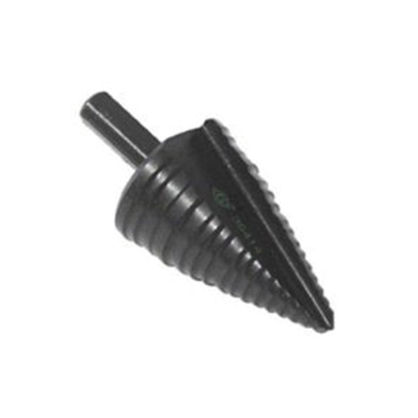 Greenlee Kwik Stepper 36414 Step Drill Bit, 7/8 to 1-3/8 in Dia, 2-7/8 in OAL, Double Milled Flute, 2-Flute