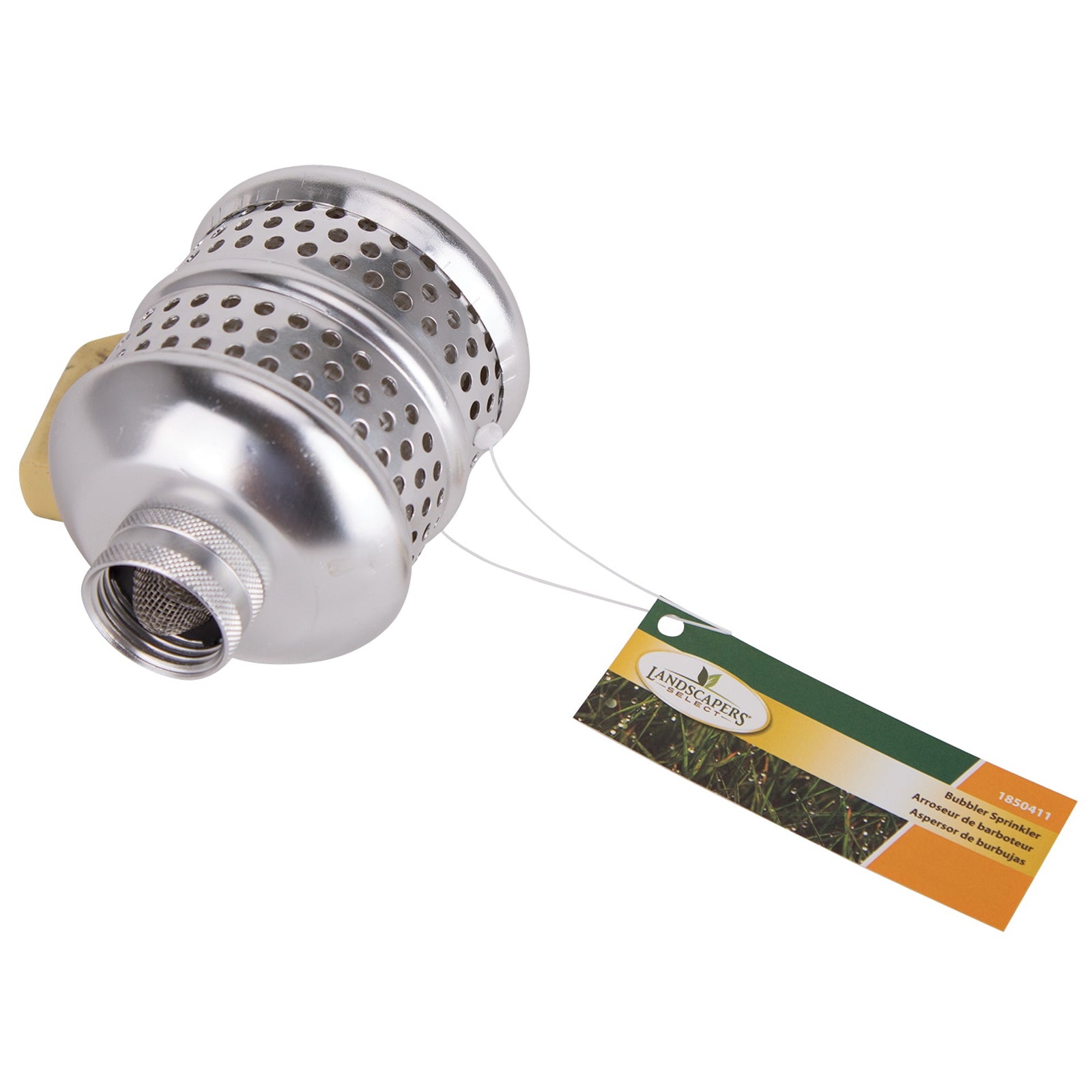 Landscapers Select BS-1 Bubbler Sprinkler, Aluminum, Silver