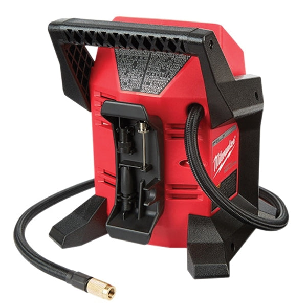 Milwaukee 2475-20 Compact Inflator, 12 V, 0 to 120 psi Pressure