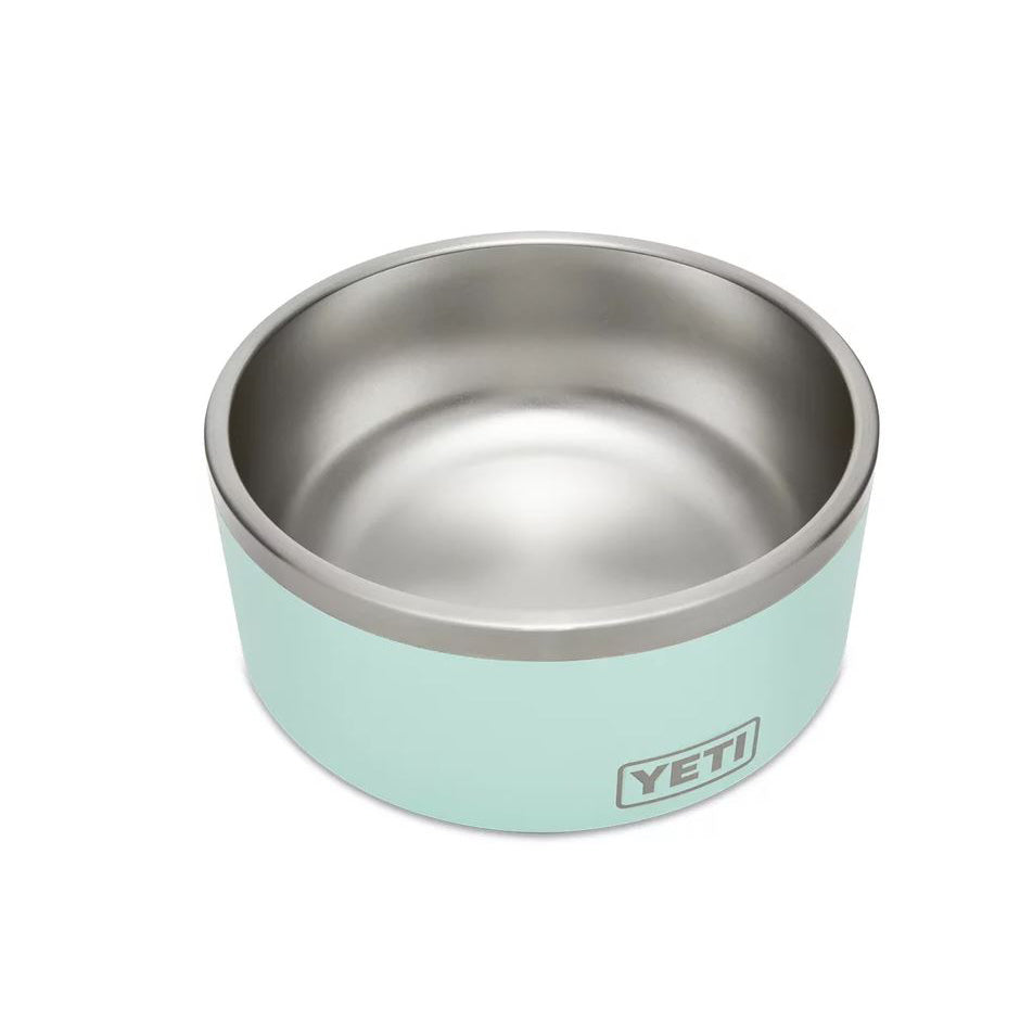 YETI Boomer 21071500002 Dog Bowl, 8 in Dia, 8 Cup Volume, Stainless Steel, Seafoam