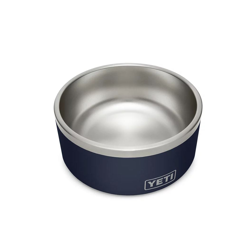 YETI Boomer 21071499998 Dog Bowl, 8 in Dia, 8 Cup Volume, Stainless Steel, Navy