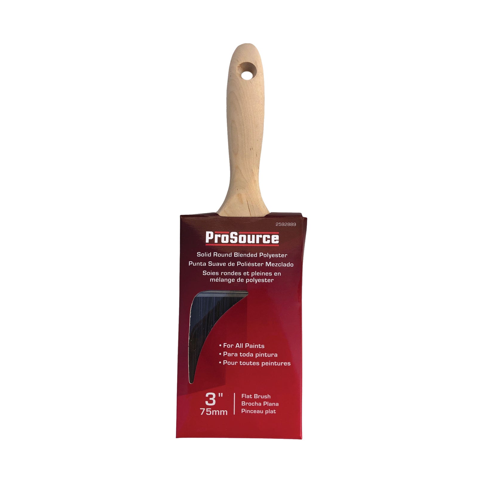 ProSource OR 11601 0300 Flat Paint Brush
