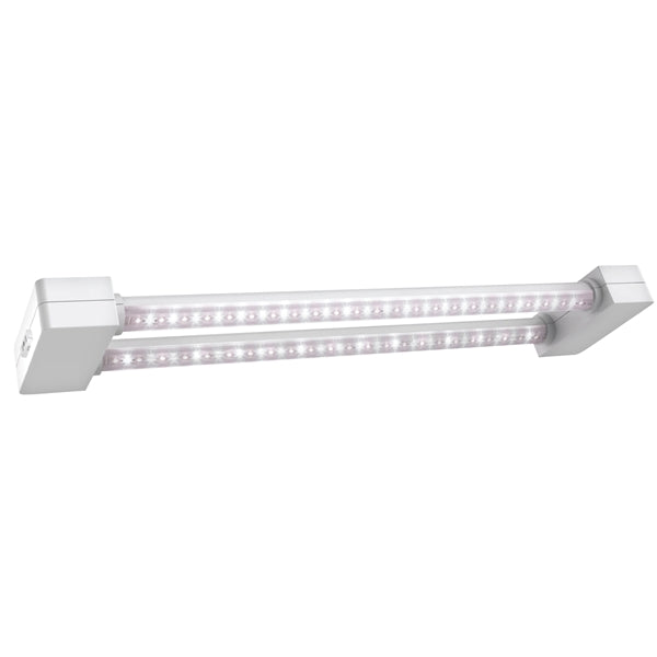 Feit Electric GLP24FS/19W/LED Grow Light, 0.158 A, 120 V, 2 -Lamp, LED Lamp, 1200 Lumens, 3300 K Color Temp