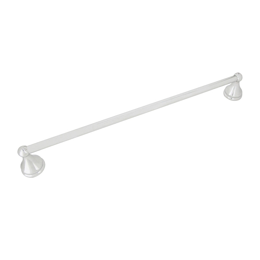 Boston Harbor Towel Bar, Chrome, Surface Mounting, 24 in