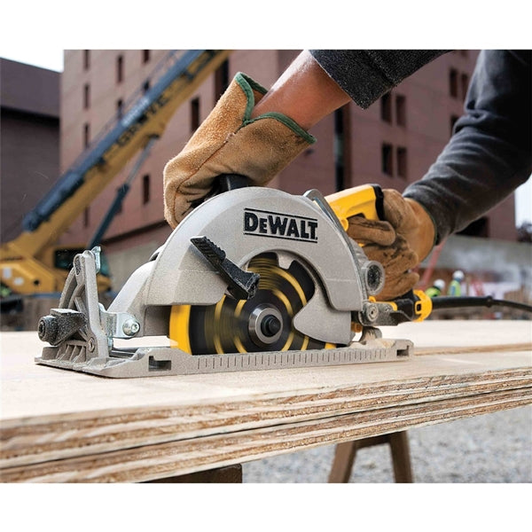 DeWALT DW7112PT Precision Saw Blade, 7-1/4 in Dia, 24-Teeth, Carbide Cutting Edge, Applicable Materials: Wood