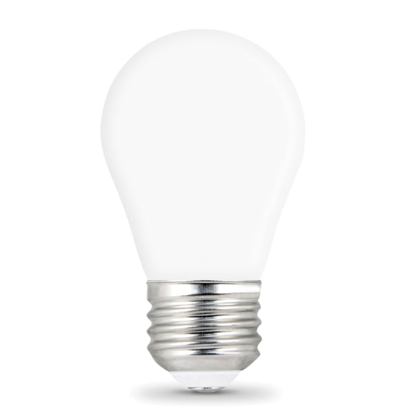 Feit Electric BPA1560W/927CA/FIL/2 LED Bulb, General Purpose, A15 Lamp, 60 W Equivalent, E26 Lamp Base, Dimmable