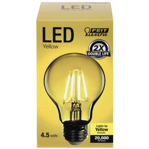 Feit Electric A19/TY/LED LED Bulb, General Purpose, A19 Lamp, 25 W Equivalent, E26 Lamp Base, Dimmable, Clear