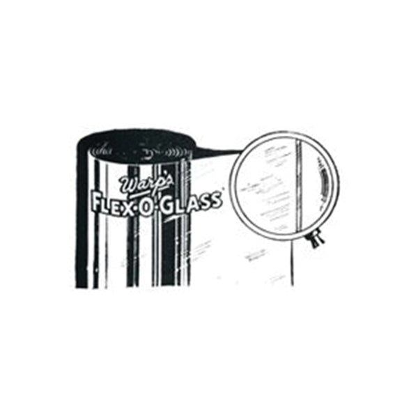 Warp's Flex-O-Glass Series NFG-3625 Window Film, 25 yd L, 36 in W, 4 Thick Material, Plastic