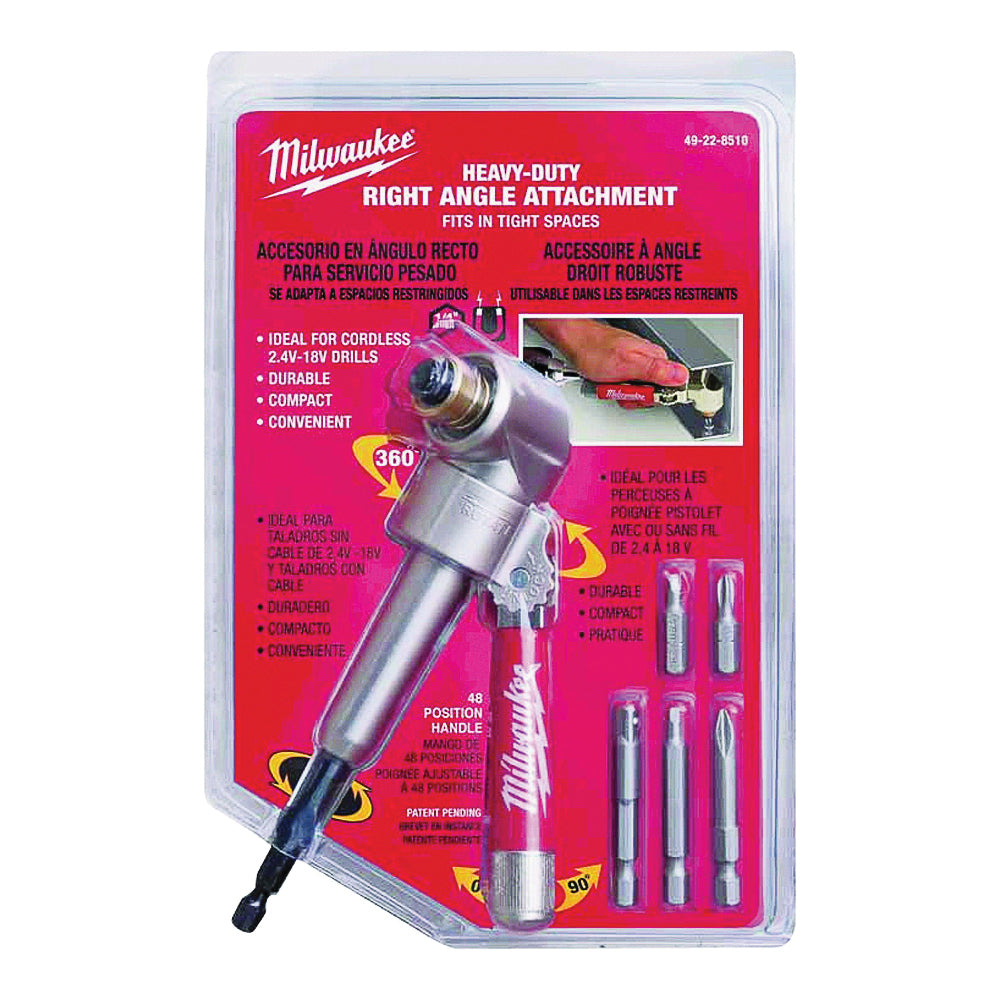 Milwaukee 49-22-8510 Drill Attachment, Heavy-Duty, Steel