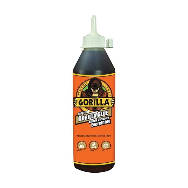 Gorilla 50018 Glue, Brown, 18 oz Bottle