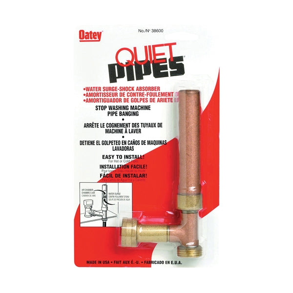 Oatey 38600 Water Supply Shock Absorber, Copper