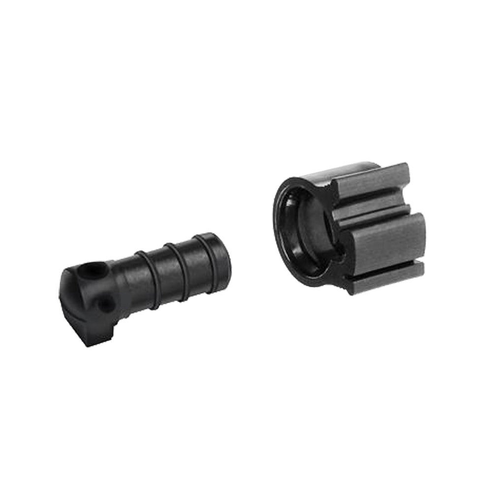 Flair-It PEXLOCK 30862 Pipe Plug with Clamp, 3/8 in, Black