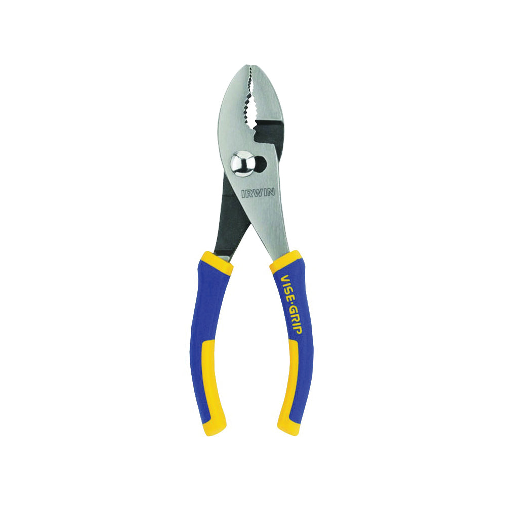IRWIN 2078406 Slip Joint Plier, 6 in OAL, ProTouch Handle, 1-5/32 in W Jaw, 1-1/8 in L Jaw