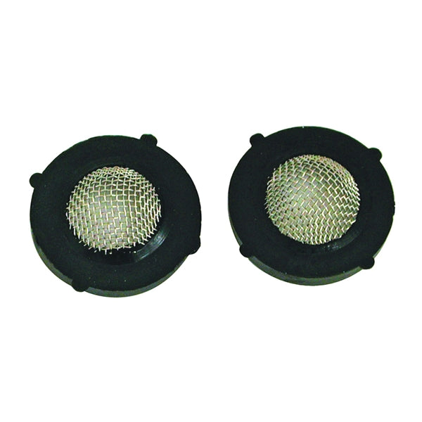 Danco 80070 Hose Washer with Screen, Rubber, Black