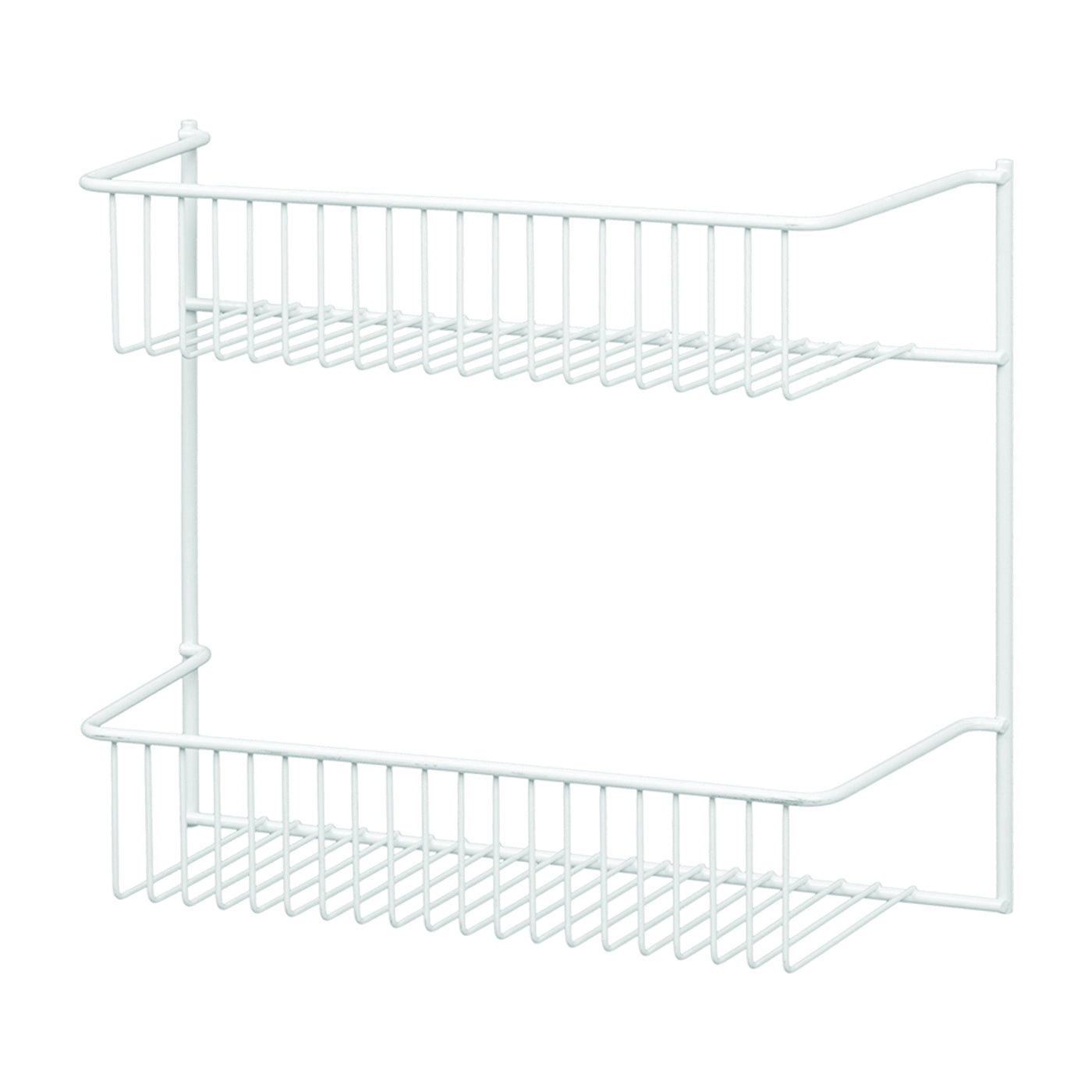 ClosetMaid 8002 Wall Rack, Steel, White