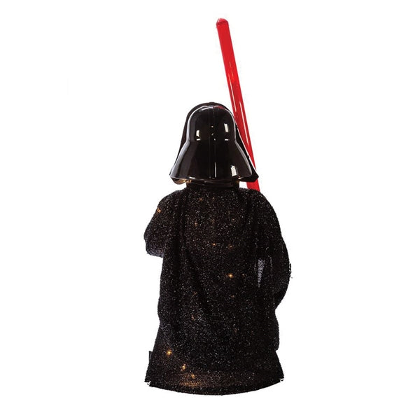 Kurt S Adler Star Wars SW9155 Lighted Darth Vader, Tinsel, Incandescent Bulb