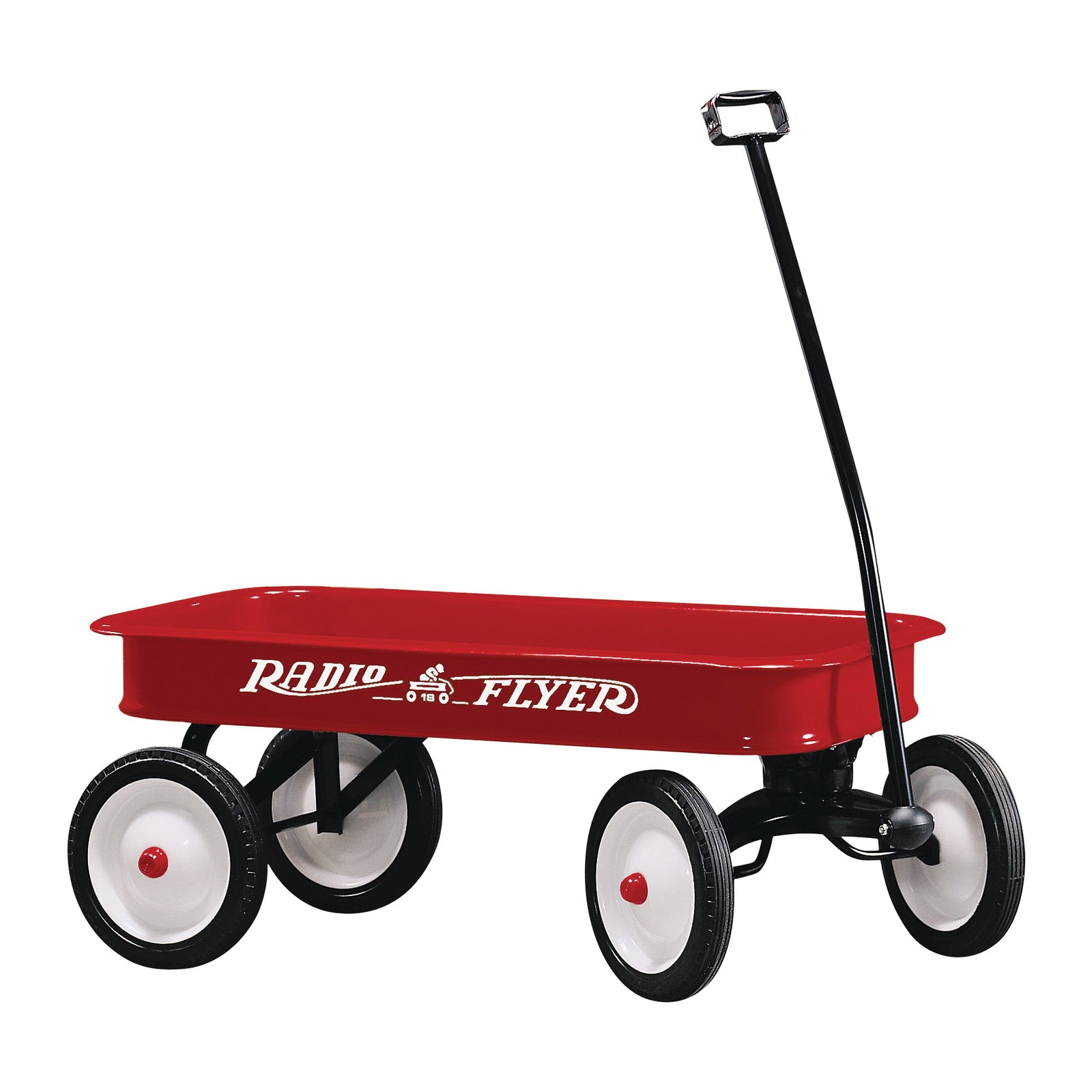 RADIO FLYER 18 Wagon, 150 lb Capacity, Steel, Classic Red