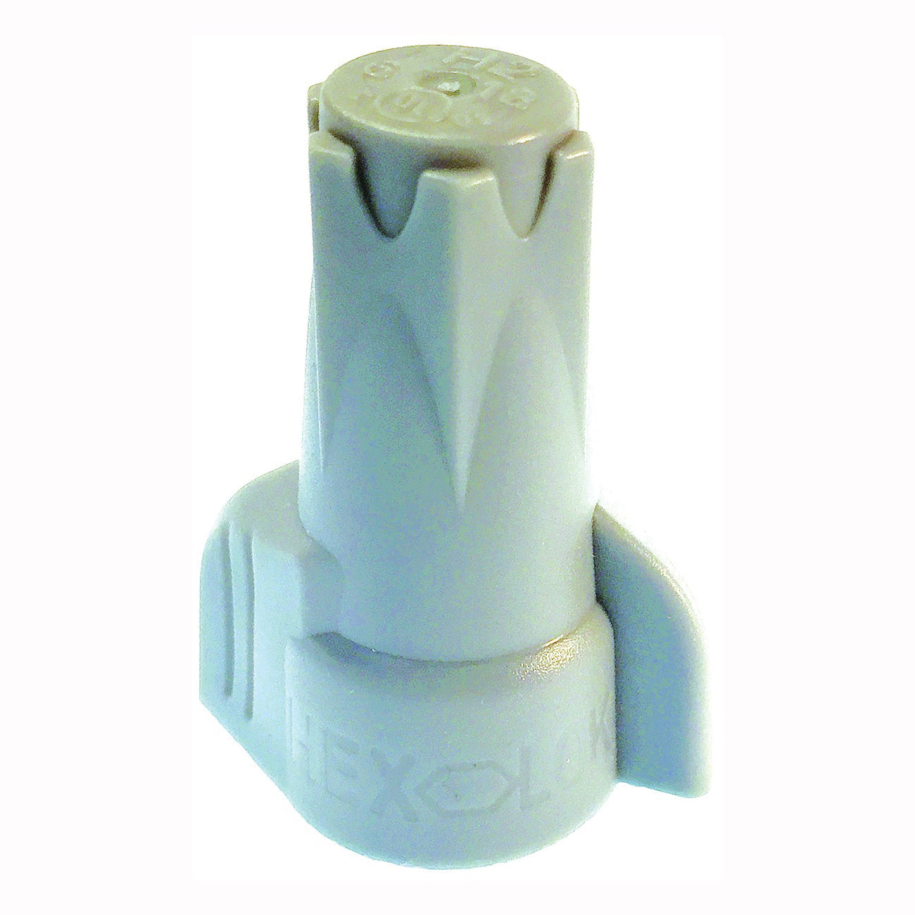 GB Hex-Lok 25-2H2 Wire Connector, 14 to 6 AWG Wire, Copper Contact, Thermoplastic Housing Material, Gray