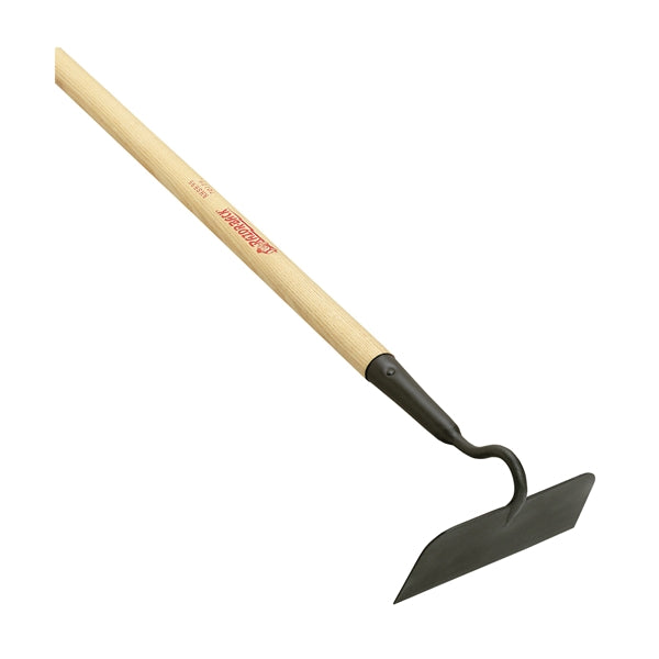 RAZOR-BACK 70110 Meadow and Blackland Hoe with Wood Handle, 7 in W Blade, 3-1/2 in L Blade, Steel Blade