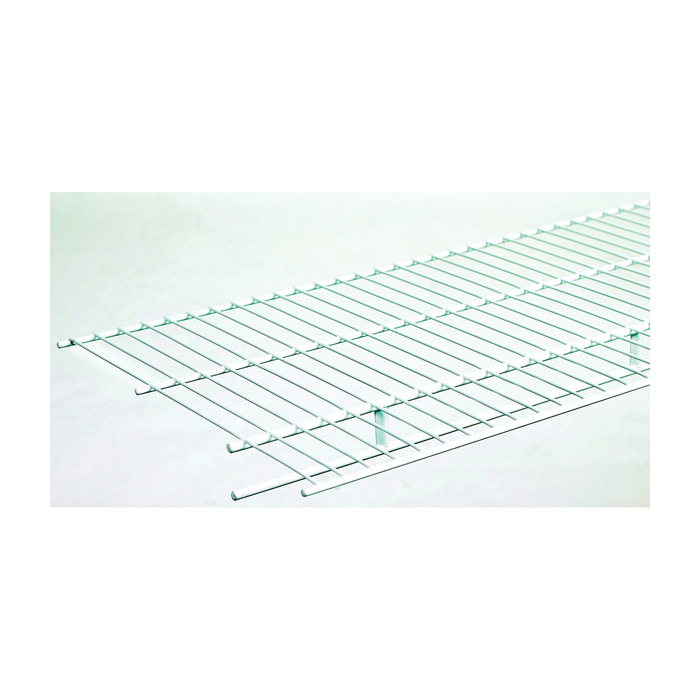 ClosetMaid 37305 Wire Shelf, 100 lb, 1-Level, 16 in L, 144 in W, Steel, White