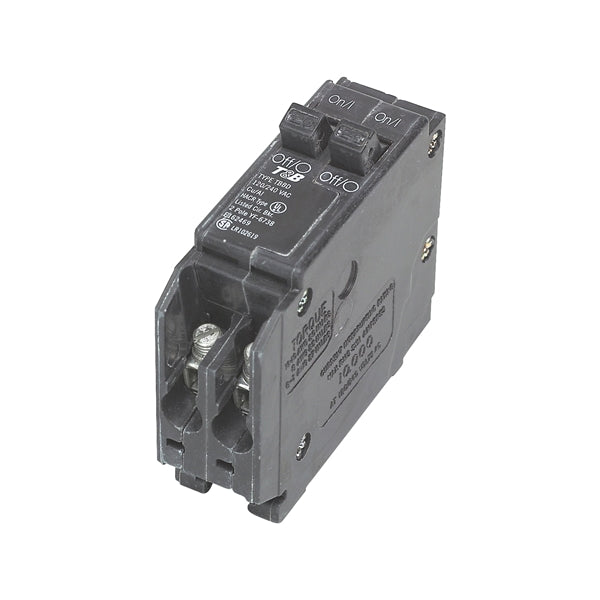 Siemens Q1515 Circuit Breaker, Duplex, Mini, 15 A, 1 -Pole, 120/240 V, Fixed Trip, Plug Mounting