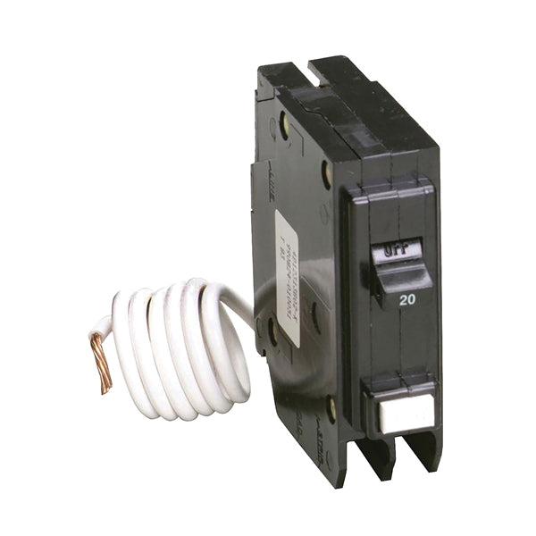 Cutler-Hammer GFTCB120 Circuit Breaker, GFCI, Type GFTCB, 20 A, 1 -Pole, 120/240 V, Plug Mounting