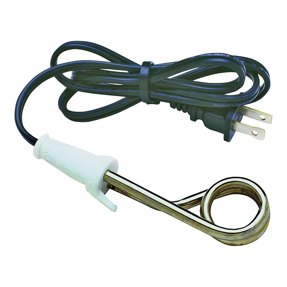 NORPRO 559 Instant Heater, Brass, Black/White, Nickel