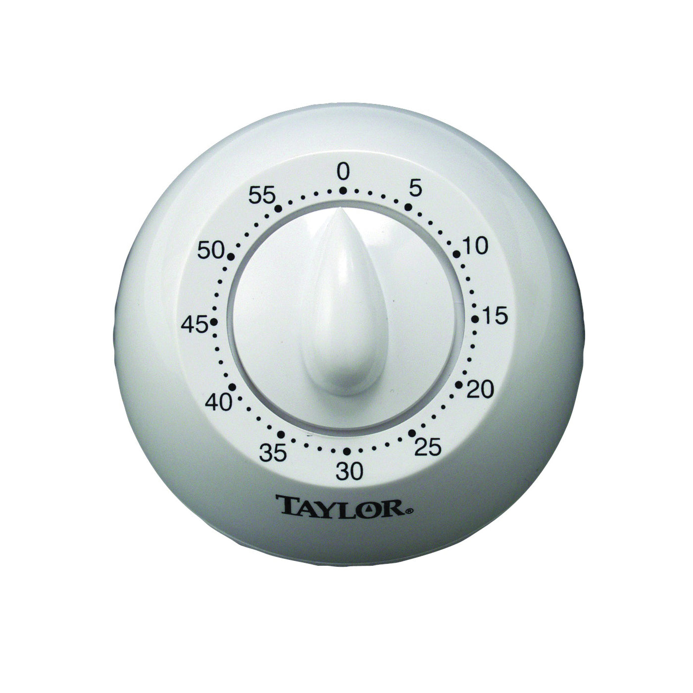 Taylor 5832 Mechanical Timer, 60 min, White