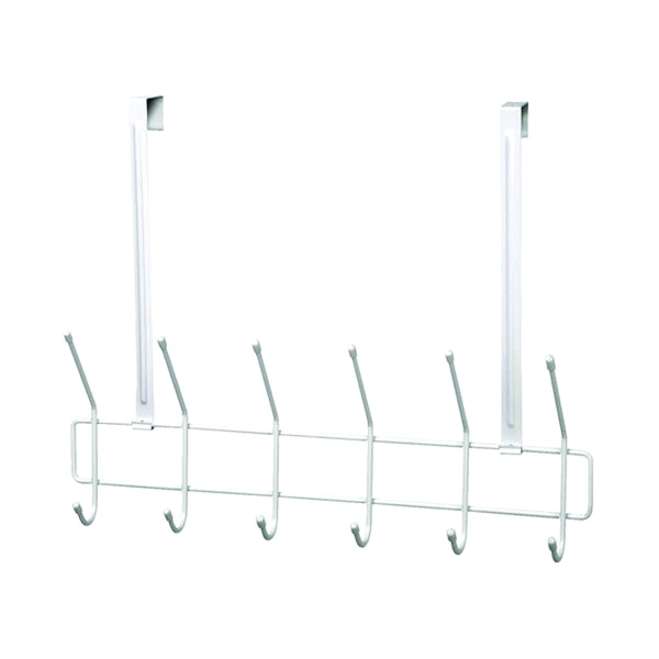 ClosetMaid 122000 Utility Hook, 6-Hook, Steel, Epoxy-Coated