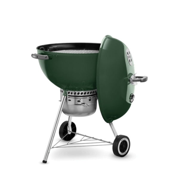 Weber Original Kettle 14407001 Charcoal Grill, 363 sq-in Primary Cooking Surface, Green, Steel Body