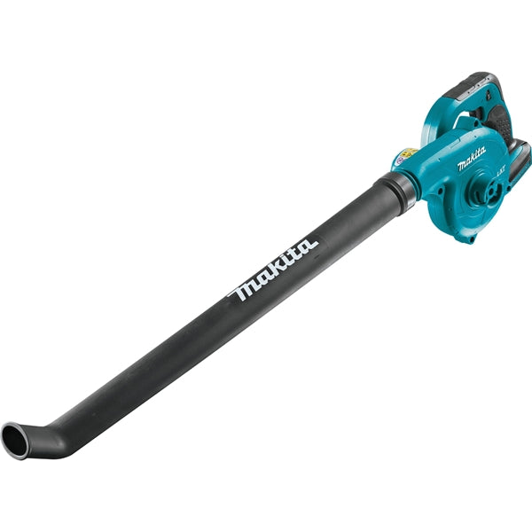 Makita DUB183Z Floor Blower, 5 Ah, 18 V Battery, Lithium-Ion Battery, 3-Speed, 91 cfm Air, 18 min Run Time, Teal