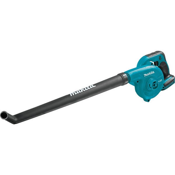 Makita DUB183Z Floor Blower, 5 Ah, 18 V Battery, Lithium-Ion Battery, 3-Speed, 91 cfm Air, 18 min Run Time, Teal