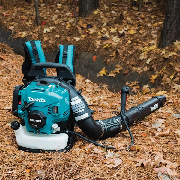 Makita EB5300TH Backpack Blower, Unleaded Gas, 52.5 cc Engine Displacement, 4-Stroke Engine, 516 cfm Air