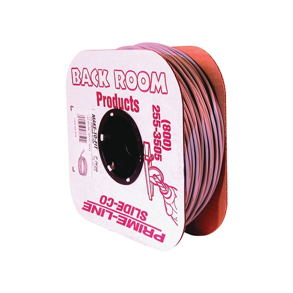 Make-2-Fit P 7709 Screen Retainer Spline, 0.250 in D, 250 ft L, Vinyl, Gray, Round