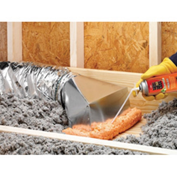 Dow 306179 Fire Block Foam Sealant, Orange, 12 oz Aerosol Can