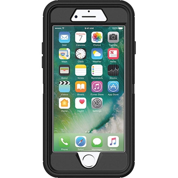 Nite Ize Defender 77-56603 Cell Phone Case, Polycarbonate/Rubber, Black
